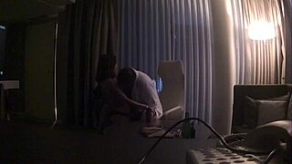 Me and my petite 18+ friend spying on the old man together