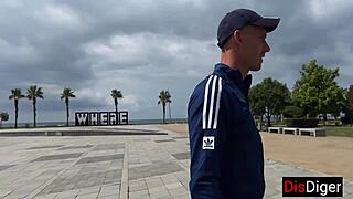 Cuckold stunned as wife banged by stranger outdoors