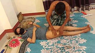 Tight pussy action with cute Bengali couple in hot sex video
