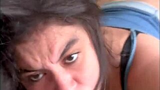 La paisa rides my dick and bounces her big boobs on my face, oh god