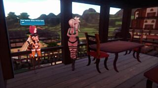 Ever seen a sexy doll dance in Monster Girl Island hentai?