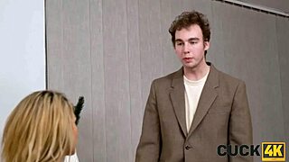 hey, check out this latina wife getting assfucked by husband while cuckold watches 😏