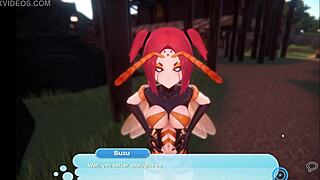 Ever seen a sexy doll dance in Monster Girl Island hentai?