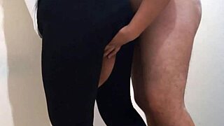i got so excited i tore her leggings