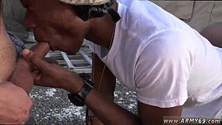 Military man says time to deal with this twink in gay sex