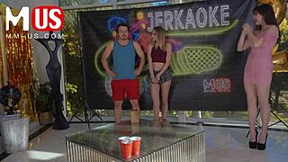 Kyler Quinn and Robby Echo share wet kisses and licks in intense fucking