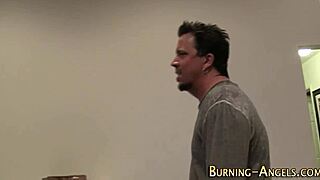 Alt Whore Plays with Emo Slut Backstage