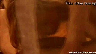 European threesome with redhead, blonde, and brunette in group fun