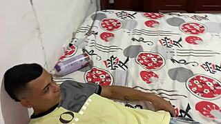 My Stepsister's Husband Sneaks Into My Room For Secret Interracial Lick And Sex Without Her Knowing