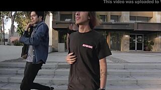 Ugly guys fail to fuck mare, turn to each other in anal fisting.