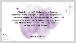 i guide you through femdom joi cei session