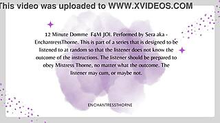 i guide you through femdom joi cei session