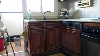 Narrative-Neutral she was so eager for kitchen action