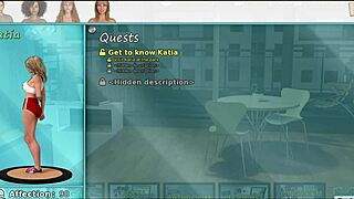 jessy flashing big tits at john in big city pleasures 8