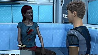 Stranded in Space 134 - Busty Ebony Bride Fumes at My Actions