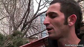 In This Intense Gay Orgy, Three Guys Suck and Fuck Monster Cocks Hardcore