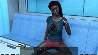 Stranded in Space 134 - Busty Ebony Bride Fumes at My Actions