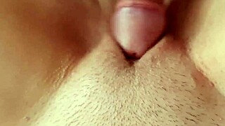 hot closeup sex with cumshot on ass and anal fingering pov