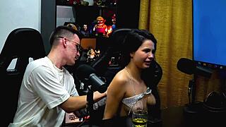 I felt so hot watching Ruan kiss Natasha the nudist by the sea while her husband watched