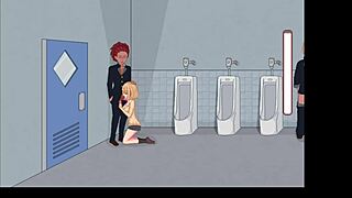 In a twisted tale, a new transfer student gets wild in this hentai game. She cheats on her boyfriend and seduces her teacher for steamy action.