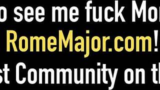 Girl leya falcon cries from wrecker rome major's rough monster cock pounding.