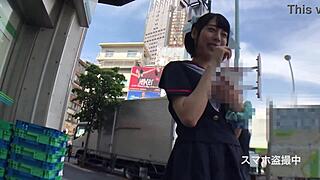 Japanese Cute Teen Idol Captures Hearts in Hidden Shot