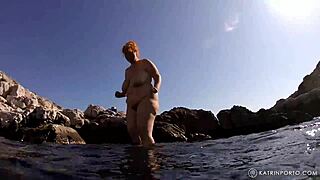 Hairy BBW Nude Outdoors