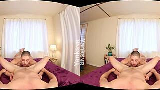 Watch iris ives blow that trans leif blowher in yanks vr, with striptease and masturbation on web chat?