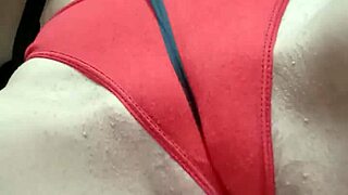 Oops, I was masturbating in panties!