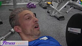 Petite 18+ British Afghan Gets Rough Gym Fuck