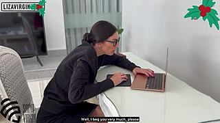 My Teacher Becomes a Lustful Snow Maiden in Roleplay!