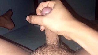 Jerking Off with Stepsister's Sexy Thongs