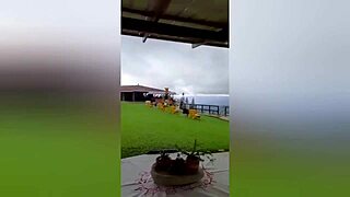 My Neighbor Records Me Naked On Farm, I Fuck Her Tight Pussy And Fill With Semen