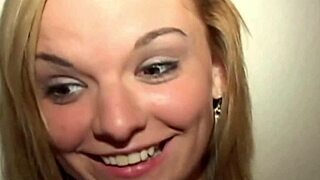 Ebony girl next door gives a blowjob to her neighbor