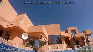 Abigail Mac's Big Tits And Ass Fun By The Pool?