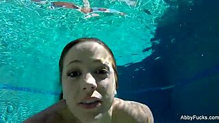 Abigail Mac's Big Tits And Ass Fun By The Pool?