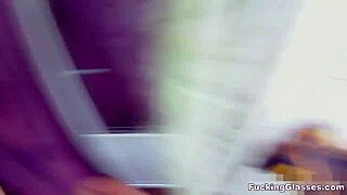 Dania fucked on balcony! Cumshot!