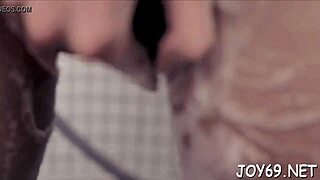 Vanilla Teen Strips Naked for Softcore Play with Wet Pussy and Dildo Action.