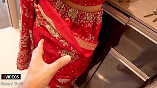 Hey, what’s with this Indian desi milf’s big ass?