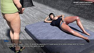 Cheating Wife Seduces Fat Neighbor in 3D NTR