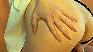 russian chick groans in home video