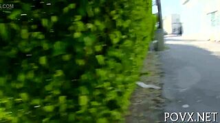 Can you handle this teen's hardcore sofa blowjob and ball licking?