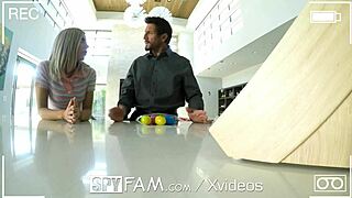 So, my step dad finally got his Easter treat with me. Been spying on him, and now we’re going at it hard with that monster cock!