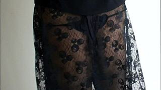 oh wow, looking so sexy in those sheer pantyhose tonight!