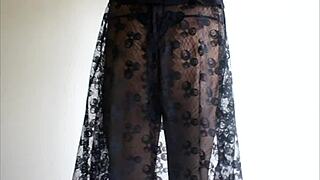 oh wow, looking so sexy in those sheer pantyhose tonight!