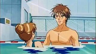 shy anime teen feels wet pussy pleasure from fingering and masturbation