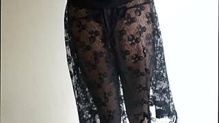 oh wow, looking so sexy in those sheer pantyhose tonight!