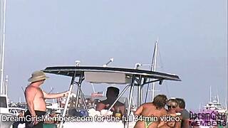 Your favorite bartender parties naked here, she says.