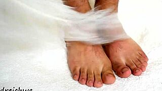 Man's Huge Feet Get Worshipped In Gay Fetish Action