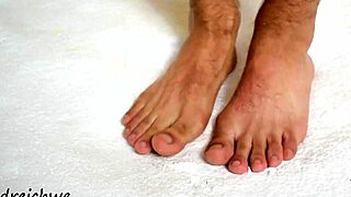 Man's Huge Feet Get Worshipped In Gay Fetish Action